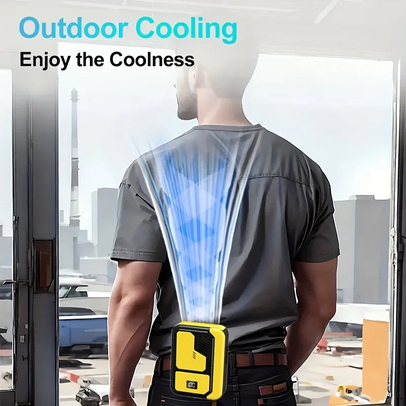 Ventilatore Personale Portatile Mini Leggero Silenzioso Ricaricabile con 3 Velocità, Ventilatore Tascabile Compatto per Esterni, Casa e Ufficio