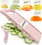 Multifunktionaler 5-in-1-Gemüseschneider, Zwiebelschneider, Food Chopper, Küchenmandoline, Gemüsehobel