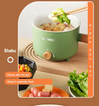 Mini-Multifunktions-Elektroherd Antihaft-Topf Bratpfanne Ramen Dormitory Small Hot Pot Elektroherd 1,7 Liter