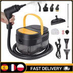Tragbarer Dampfreiniger 2500W 3Bar 100℃ Hochtemperatur- und Hochdrucksterilisator mit 3 Geschwindigkeiten und 1600ML Wassertank für die Haus- und Bodenreinigung