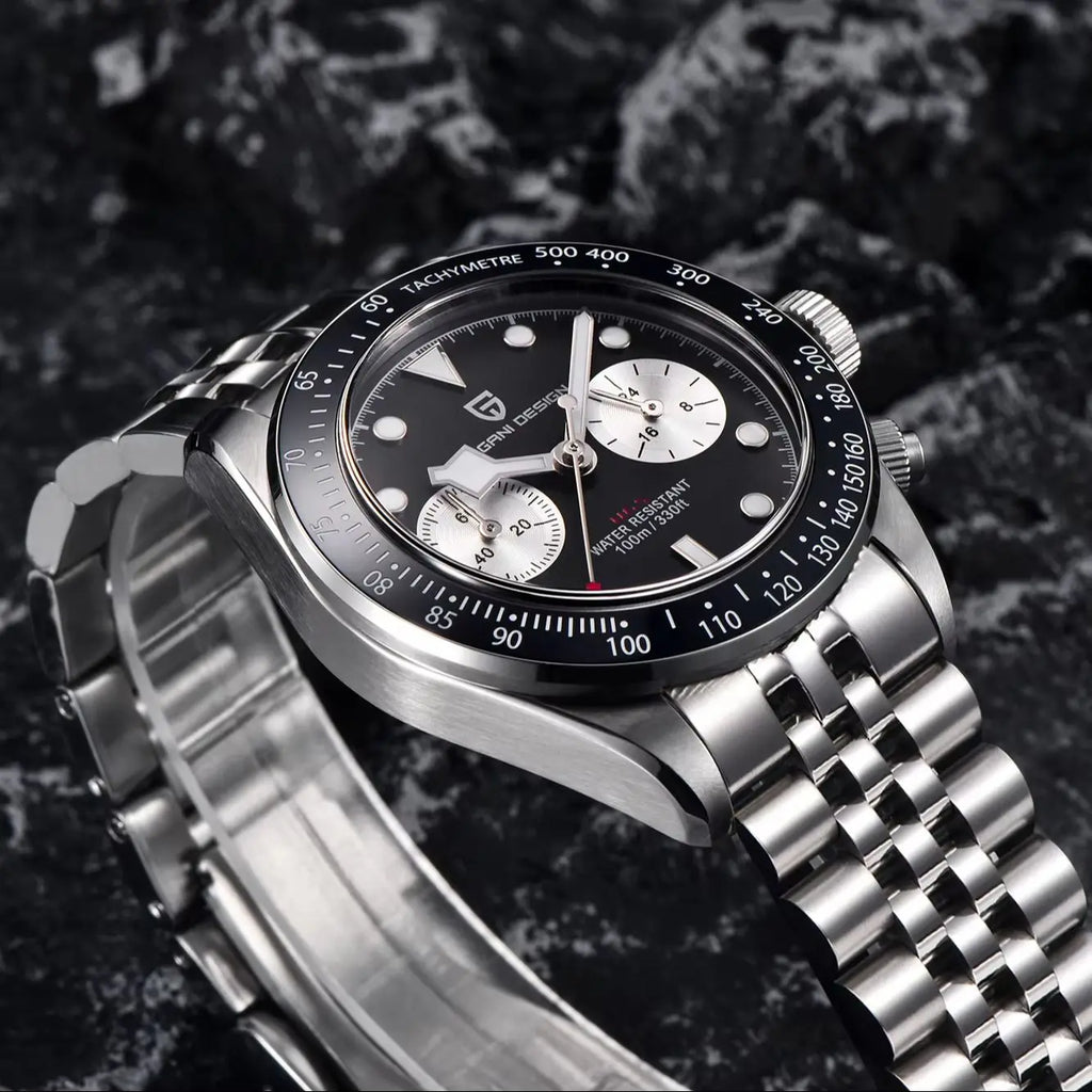 Nuovo Orologio da Uomo PAGANI DESIGN BB Panda 2026, Orologio al Quarzo di Lusso Retrò, Cronografo Sportivo da Polso, Impermeabile 100M, Luminoso