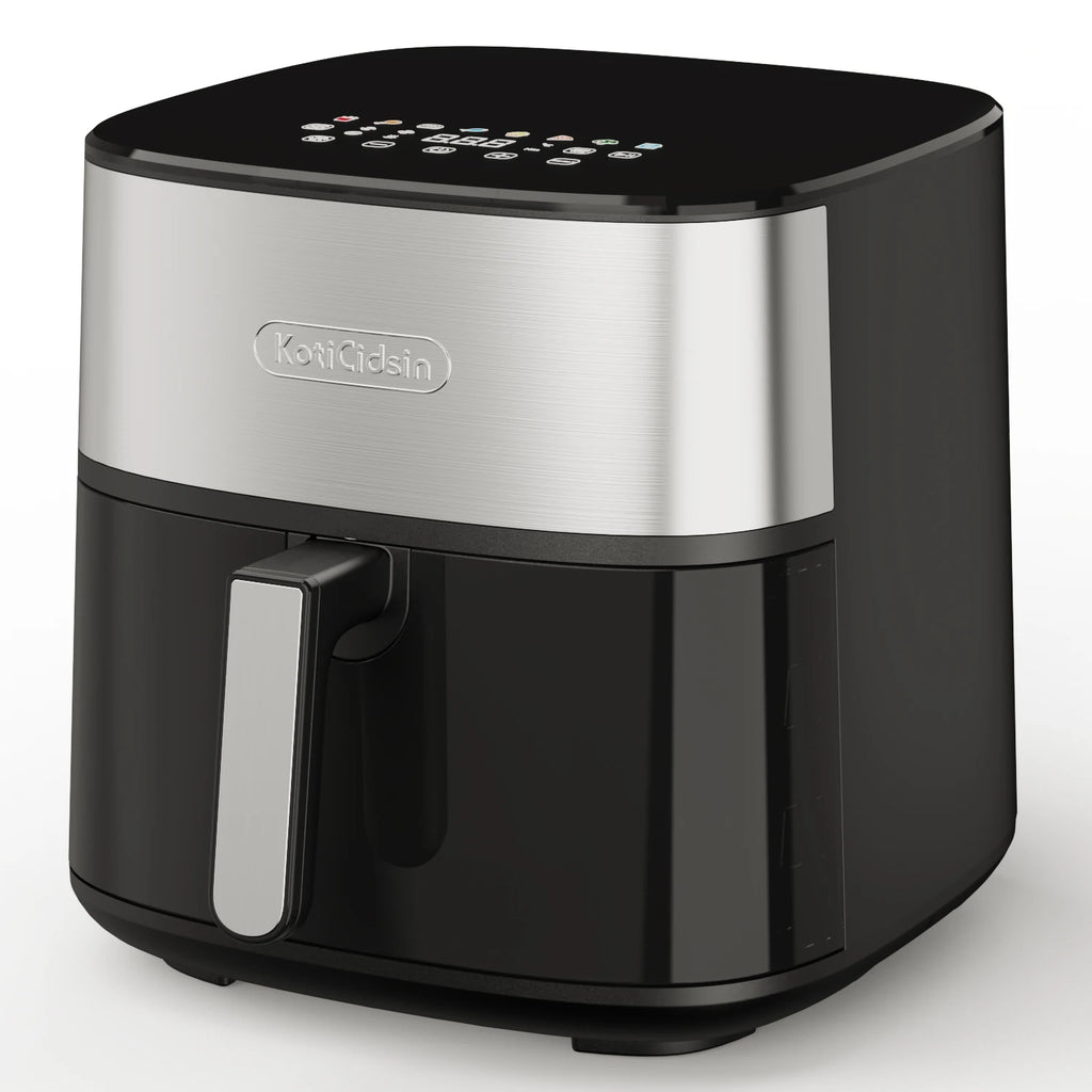 Friggitrice ad aria KotiCidsin 2000 W, 9 L, touch screen LED, nero