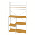 Scaffale da cucina, scaffale autoportante a 6 ripiani, 40 x 86 x 167 cm, ripiano per microonde, macchina da caffè e spezie