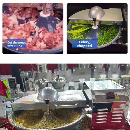 Macchina Elettrica Multifunzione per Tagliare Verdure e Ripieno, Tritatutto per Verdure, Macchina per Ripieno di Ravioli e Panini