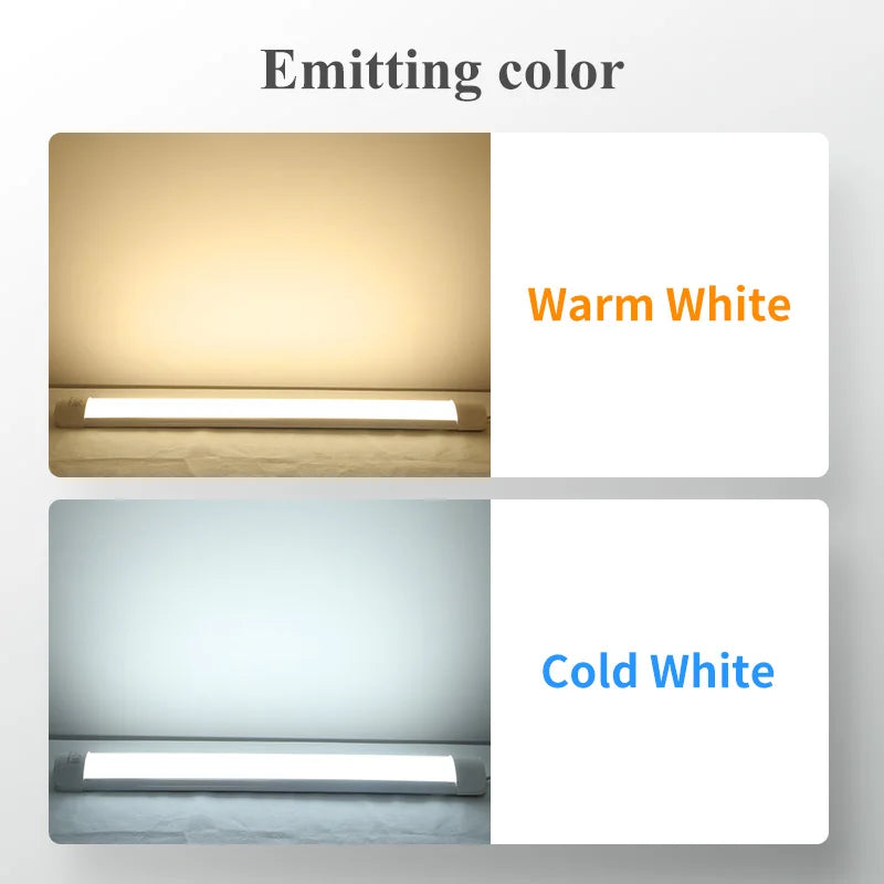Luci a led Lampada da cucina sotto l'armadio A85-220V 10w 20w Tubo a led super luminoso con linea di interruttori da 1,8 m per lampade da interno per la camera da letto di casa