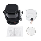 Friggitrice ad Aria 4.5L 1200W 220V con Display LCD e Cestello in Vetro Borosilicato