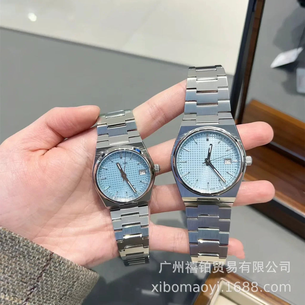 Orologio da Polso al Quarzo con Cinturino in Acciaio Inossidabile