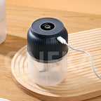 Elektrischer Mini-Zerkleinerer mit 6 Klingen, USB-betrieben, für Knoblauch, Chili, Ingwer, Gemüse, Babynahrung - Küchengerät