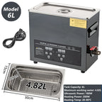 2L/3L/6L/10L/15L/30L Ultraschallreiniger, digitale Heizung, 40kHz Edelstahl Ultraschallreinigungsmaschine, Haushaltsgerät