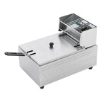 Friggitrice Elettrica Commerciale 6L 2500W 220V Euro Plug