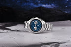 PAGANI DESIGN Orologio da polso al quarzo uomo Retro Panda Cronografo Vetro zaffiro