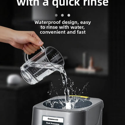 4-in-1 electric vegetable chopper, automatic food processor, small cooking appliance, heavy-duty meat grinder for home use