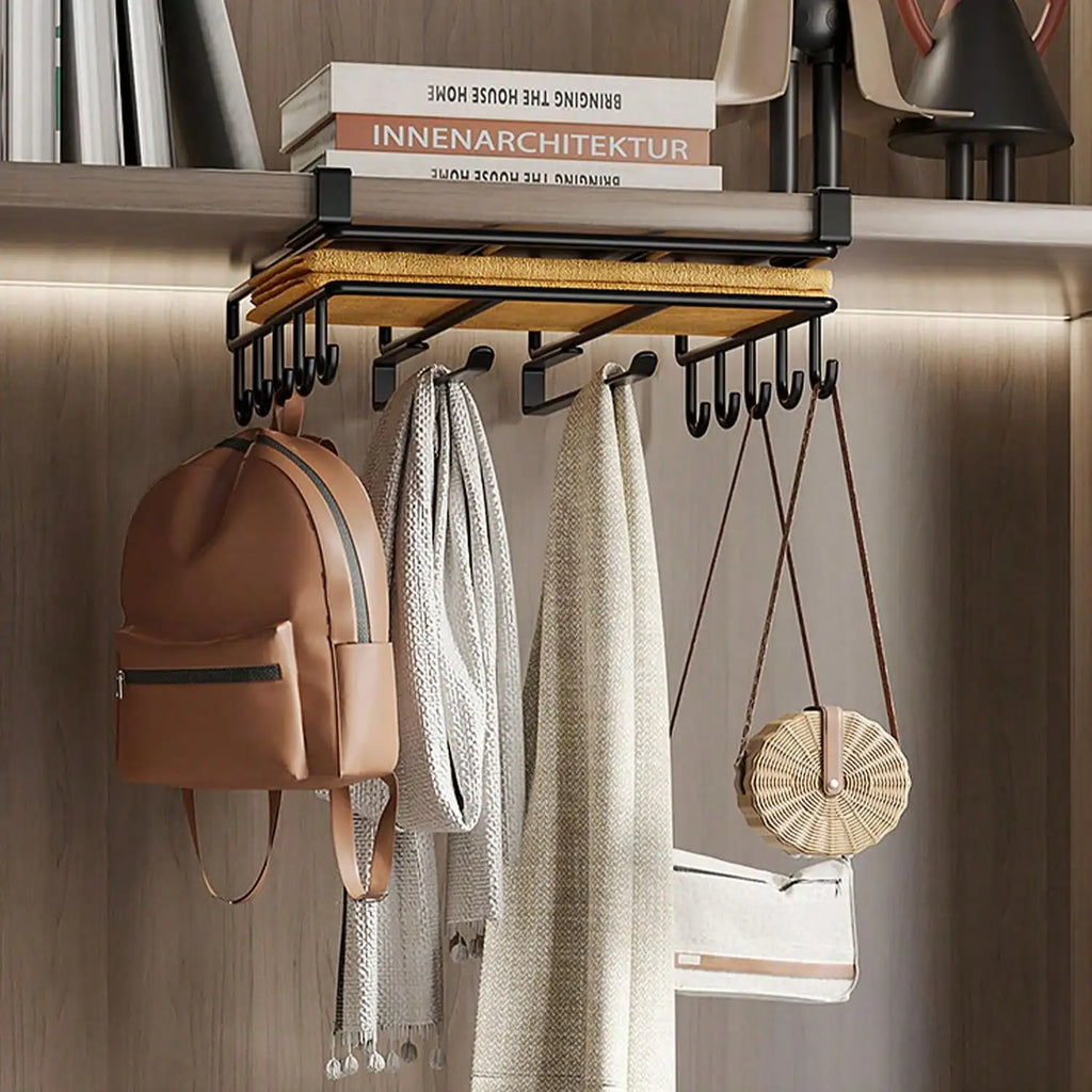 Scaffale sospeso per armadio sottopiano in acciaio inossidabile per cucina, ripiano sottopiano, organizer da cucina