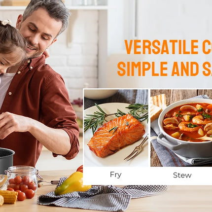 Non-stick saucepan set with removable handle and sealing lids, non-stick cookware set for induction hob