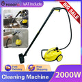 Podofo Hochdruck-Dampfreiniger 2000W, Teppichreinigungsmaschine für den Haushalt mit 2L Tank zur Fleckenentfernung, Formaldehyd, Böden, Auto