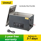 2L/3L/6L/10L/15L/30L Ultraschallreiniger, digitale Heizung, 40kHz Edelstahl Ultraschallreinigungsmaschine, Haushaltsgerät