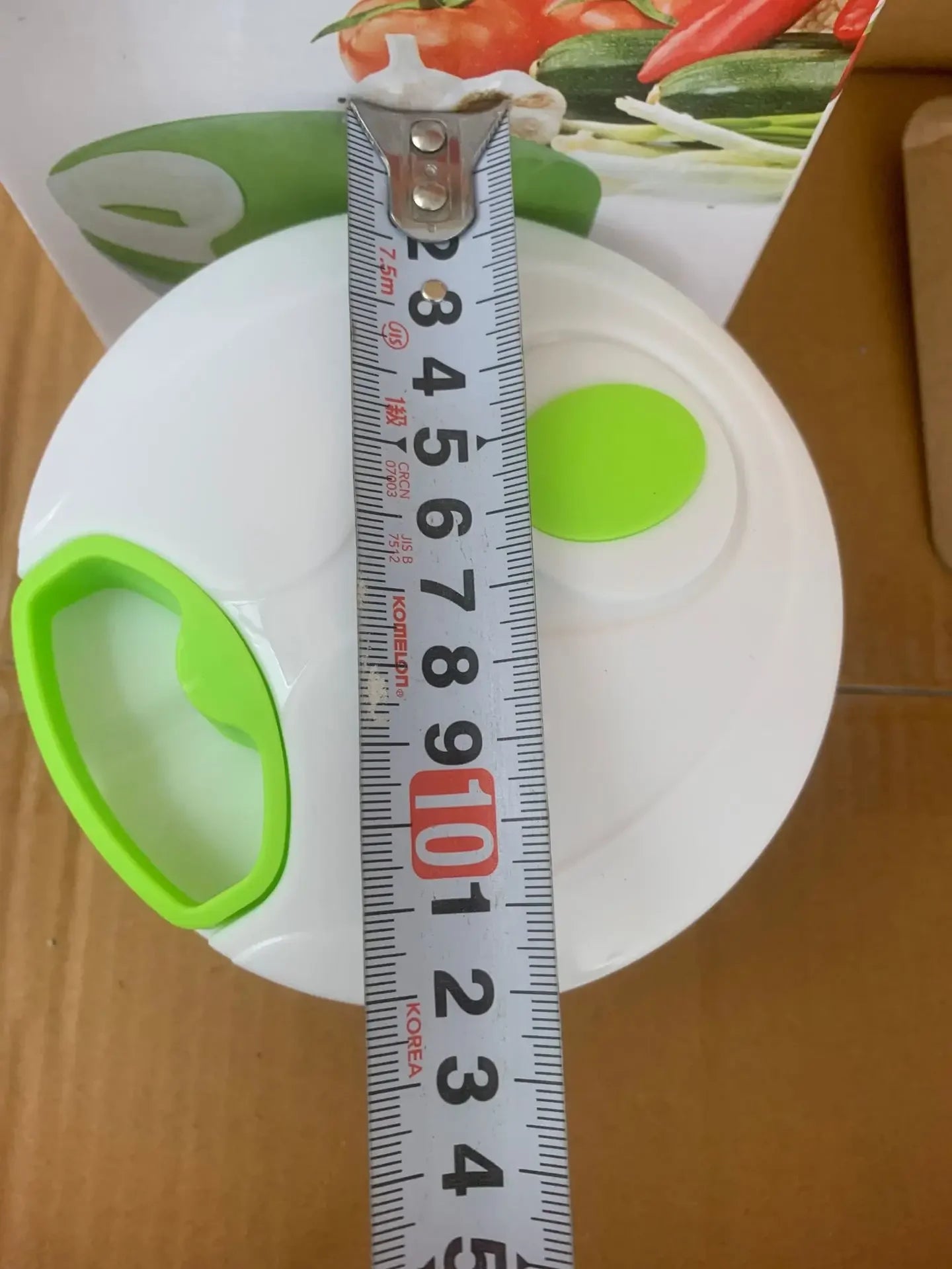 400ml Manueller Fleischwolf Knoblauchhacker Drehbarer Knoblauchpresse Zerkleinerer Gemüse Zwiebelschneider Küchenzubehör Küchenmaschine