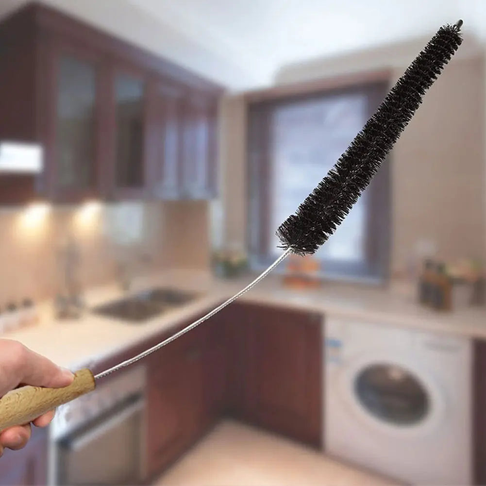 27 Zoll Flusenentfernerbürste mit flexiblem Langstiel, Trockner- und Heizkörperreinigungsbürste für die Waschküche