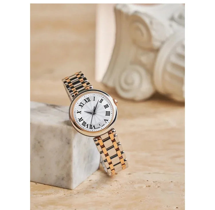 Orologio da Donna Suojiali Little Beauty, Quadrante Piccolo con Numeri Romani, Acciaio Inossidabile
