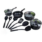 13 pezzi durevoli set di pentole antiaderenti Maifanstone multifunzionale zuppa di latte pentola utensile da cucina padella per uso domestico