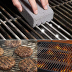 Bimsstein-Grillreinigungsbürste für Grillroste, Ziegel-Grillbürste für den Außenbereich