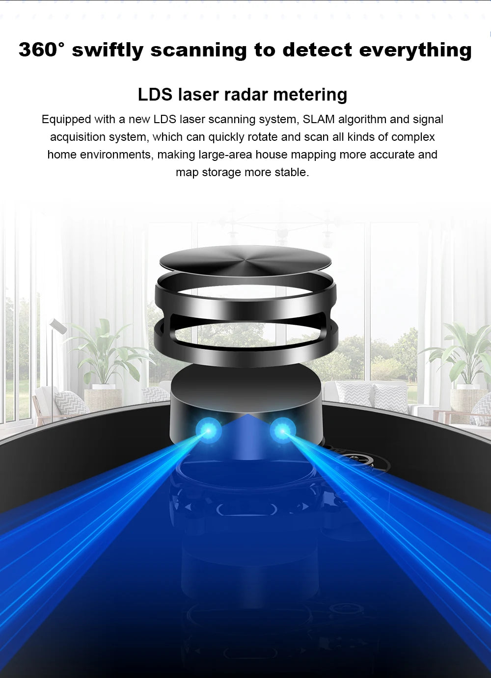 (codice promozionale: AEGG66)  Aspirapolvere robot ibrido Liectroux X6,navigazione laser Lidar,6500 pa,mappa multi-piano,pulizia a umido a forma di Y,zona vietata APP,area selettiva,riprendi punto di interruzione
