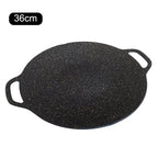 Backformen antihaftbeschichtete Pfannen zum Braten Pfanne runder Induktionsherd für Outdoor-Camping Küche Backutensilien Haushaltswerkzeuge
