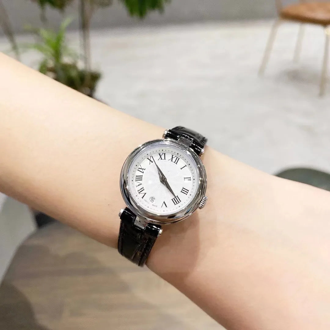 Orologio da Donna Suojiali Little Beauty, Quadrante Piccolo con Numeri Romani, Acciaio Inossidabile