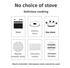 Pentola per zuppa domestica Pentola smaltata con coperchio Smalto ceramico Resistente al calore Due orecchie Pentola antiaderente Fornello a induzione a gas Utensili da cucina