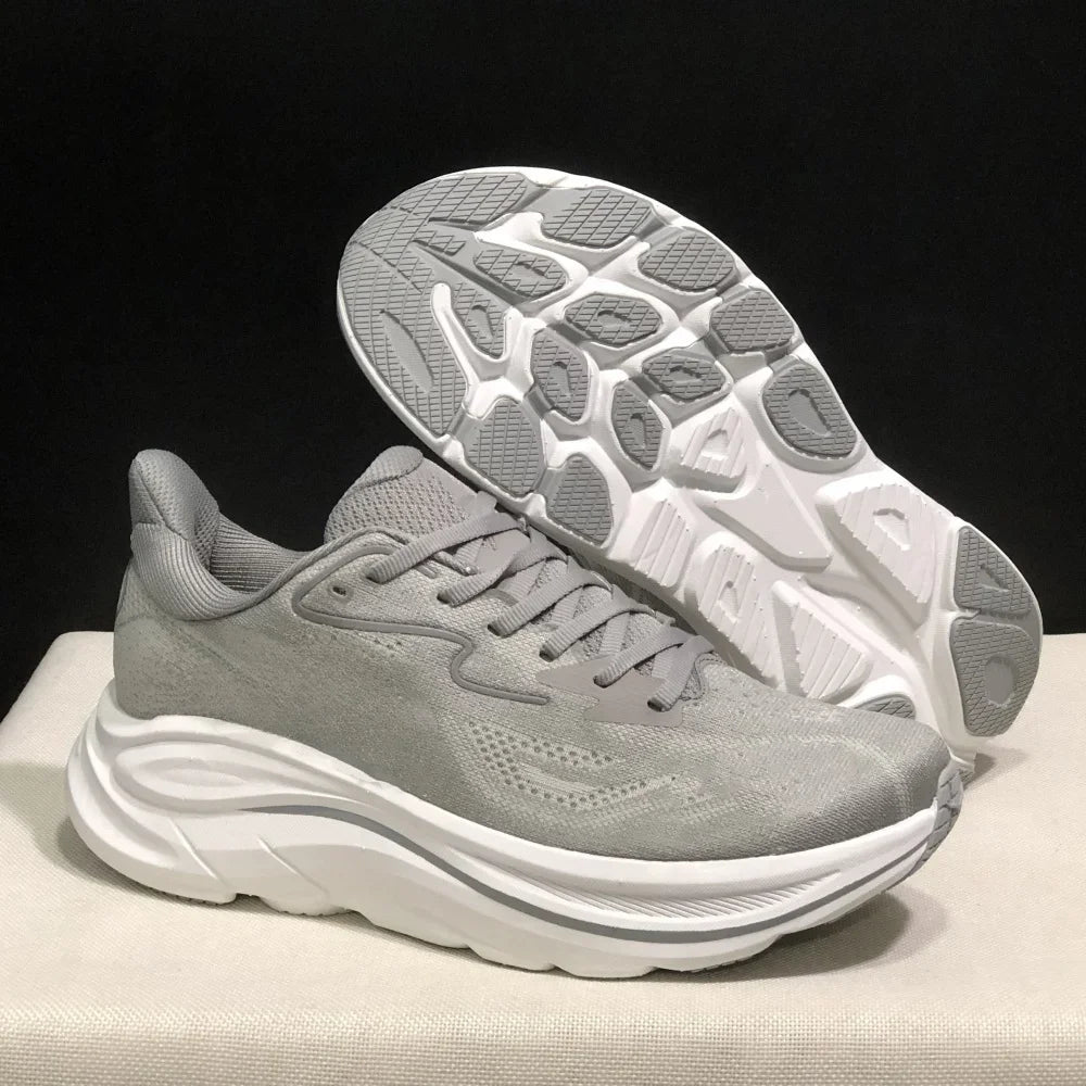 Hoka Clifton 10 Laufschuhe für Herren 2026 – Gedämpfte, elastische Outdoor-Sneaker für Marathon, Trail, Trekking und Tennis