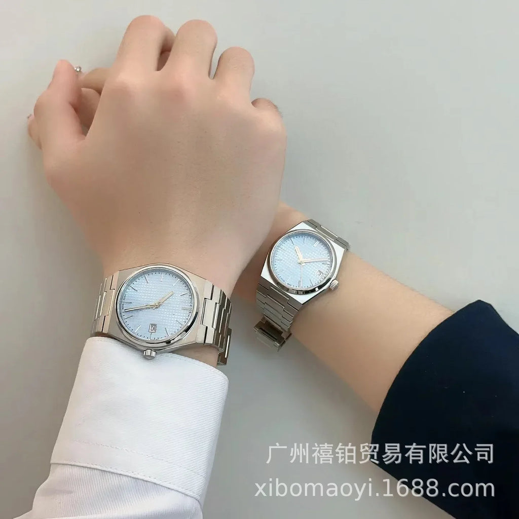 Orologio da Polso al Quarzo con Cinturino in Acciaio Inossidabile