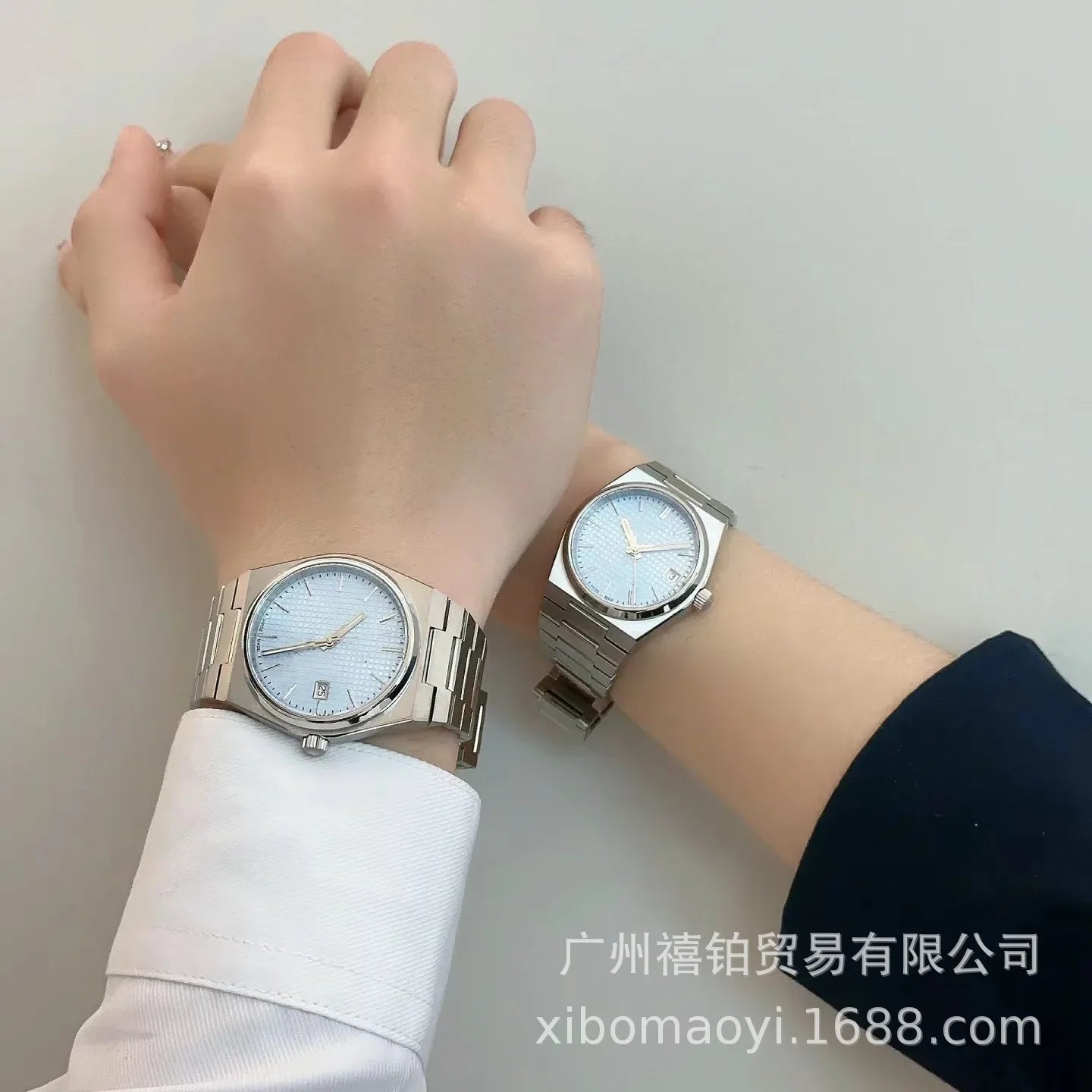 Orologio da Polso al Quarzo con Cinturino in Acciaio Inossidabile