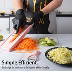 Multifunktionaler 5-in-1-Gemüseschneider, Zwiebelschneider, Food Chopper, Küchenmandoline, Gemüsehobel
