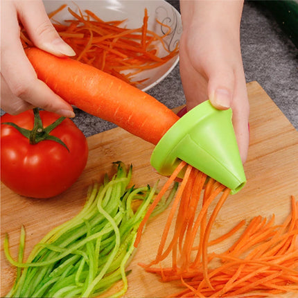 Multifunction Food Chopper, Creative Spiral Chopper, Rotary Chopper, Vegetable Slicer, Grater, Kitchen Utensils