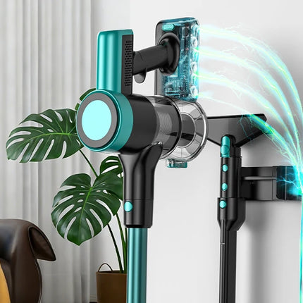 Cordless stick vacuum cleaner, free-standing, 58Kpa/55 min/10-in-1, with LED light brush for pet hair/carpets