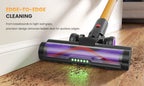 Erabros EV5 550W 70KPA Cordless Vacuum Cleaner with Ultra-Strong Suction Power, 80 Minutes Runtime, Smart Handheld Vacuum with 4 Modes