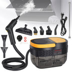 Handdampfreiniger 2500W, 3 Bar Druck, 100℃ Hochtemperatur-Sterilisator mit 3 Geschwindigkeiten und 1600ML Tank für die Reinigung von Haus, Küche und Böden