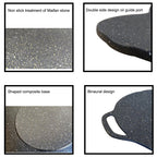 Backformen antihaftbeschichtete Pfannen zum Braten Pfanne runder Induktionsherd für Outdoor-Camping Küche Backutensilien Haushaltswerkzeuge