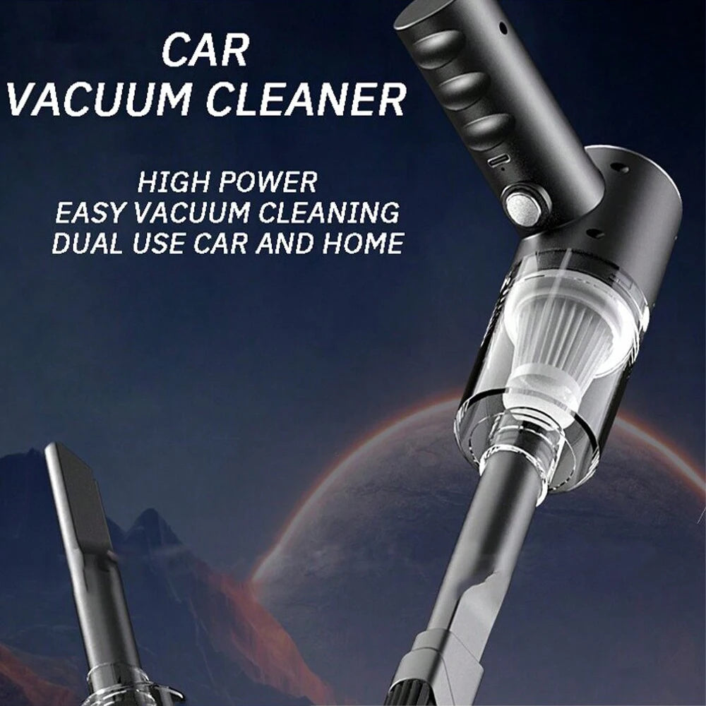 3-in-1 Kombi-Staubsauger mit integrierter Saug- und Blasfunktion USB-Ladefunktion Kleiner Auto- und Haushaltsstaubsauger