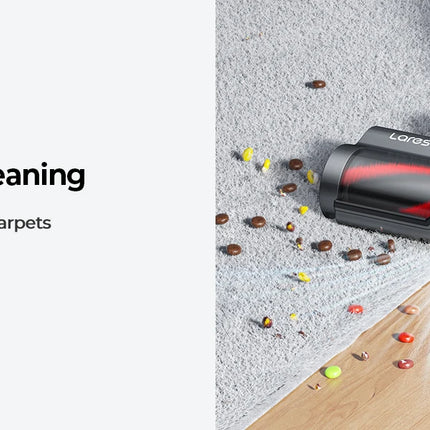 500W 38000PA Cordless Vacuum Cleaner Portable Smart Home Appliance 55 Min Run Time Removable Battery Wireless