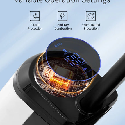 Cordless Handheld Vacuum Cleaner Robot Wet and Dry Cleaning RL9Max 14000pa Super Strong Suction Self-heating Brush 4000mAh Battery