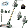 Laresar V12 Aspirapolvere Senza Fili Potente 600W 65000PA, Ricarica Rapida 2H, Batteria Rimovibile e Display Intelligente