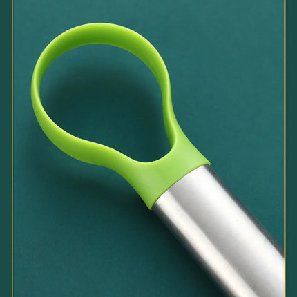 2-in-1 Avocado Slicer Stainless Steel Avocado Cutter Peeler Knife Kiwi Salad Slicer Peeler Kitchen Gadgets Fruit and Vegetable Tools