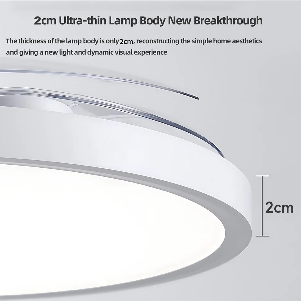 Ventilatore a soffitto Nordic Simple Boom con luce, controllo remoto tramite APP, regolazione continua della luminosità, 6 velocità del vento, per soggiorno, camera da letto, ristorante, decorazione.