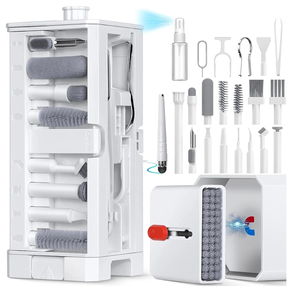 20/32 in 1 Multifunktionales Tiefenreinigungsset für iPhone-Anschlüsse, AirPods, Tastatur und Key-Cap-Entferner – Präzisionswerkzeuge