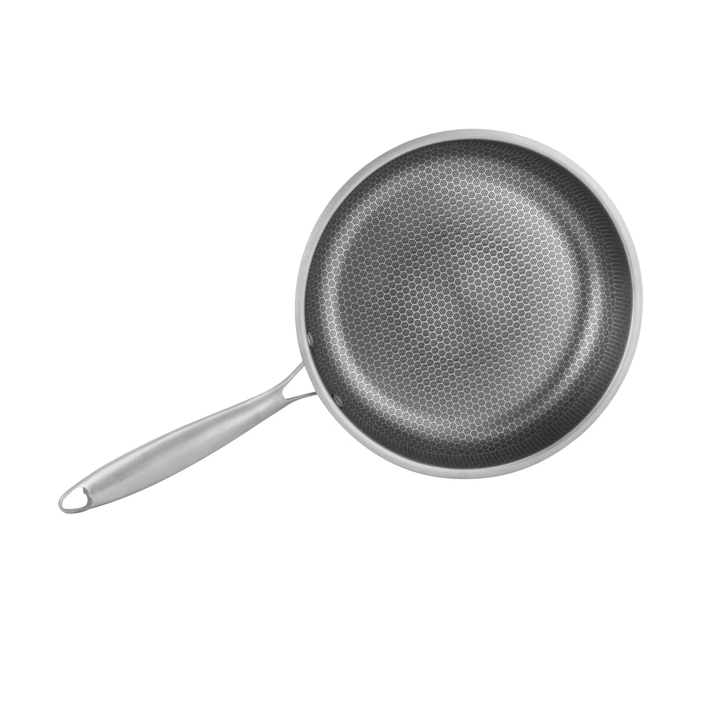 Padella a nido d'ape 28 cm - Padella per cucinare e arrostire - Padella antiaderente a nido d'ape - per piano cottura a induzione
