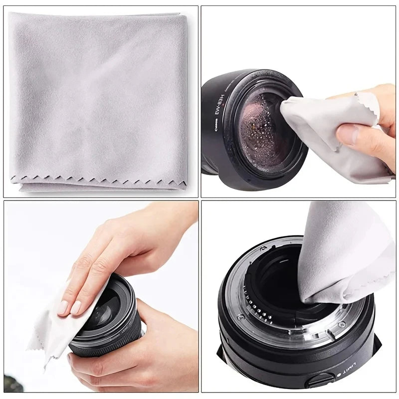 6-in-1 Reinigungsset für spiegellose Digitalkameras, Laptop-Bildschirmtastatur, Luftgebläse, geeignet für Canon Nikon Linsenreinigungstuch-Set