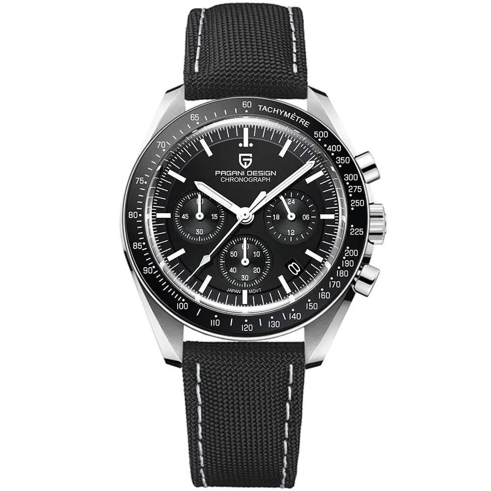 PAGANI DESIGN Herren-Klassikeruhr Neu 2026, Luxus-Quarzuhr für Herren, Automatisches Datum, Sportchronograph, AR-Saphirglas, Lokaler Versand