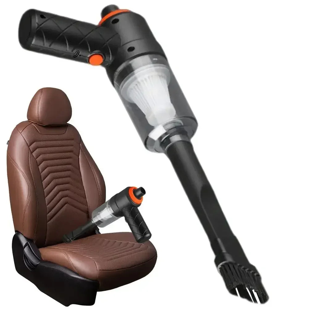 Akku-Auto-Staubsauger 9000Pa USB-Aufladung 1200mAh Tragbares Reinigungsgerät Mini-Nass- und Trockensauger für den Heimgebrauch