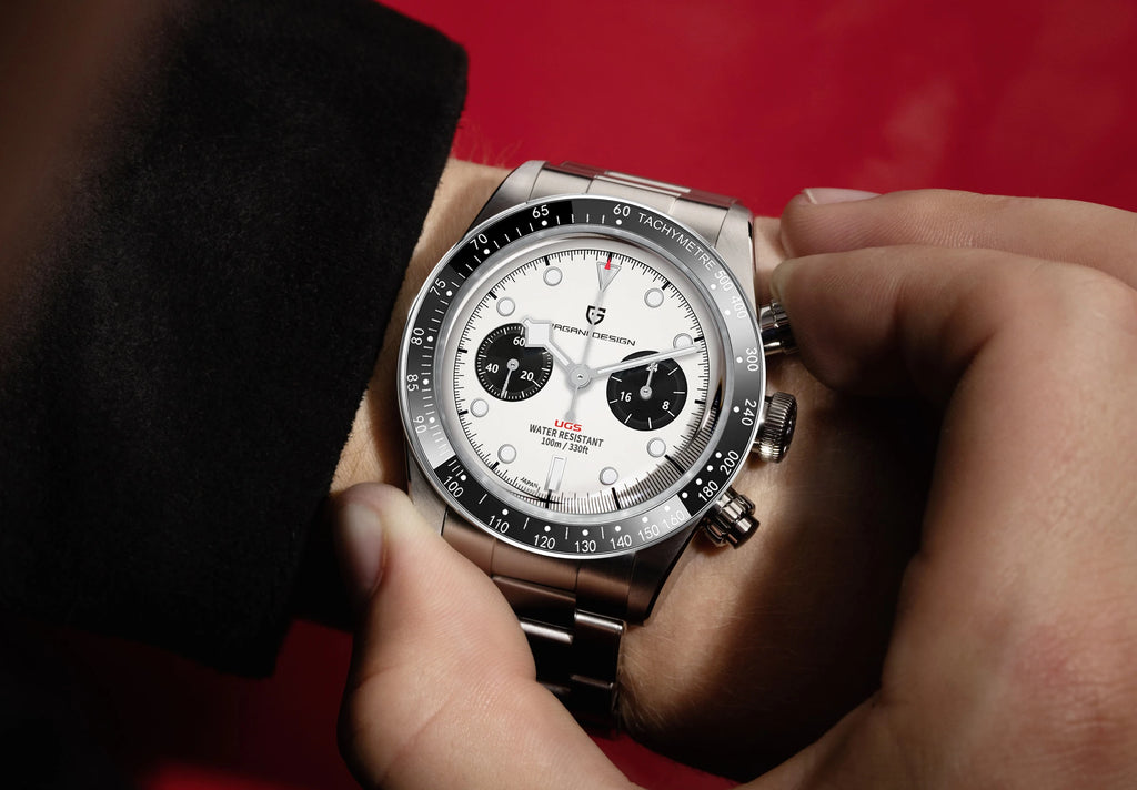 Nuovo Orologio da Uomo PAGANI DESIGN BB Panda 2026, Orologio al Quarzo di Lusso Retrò, Cronografo Sportivo da Polso, Impermeabile 100M, Luminoso